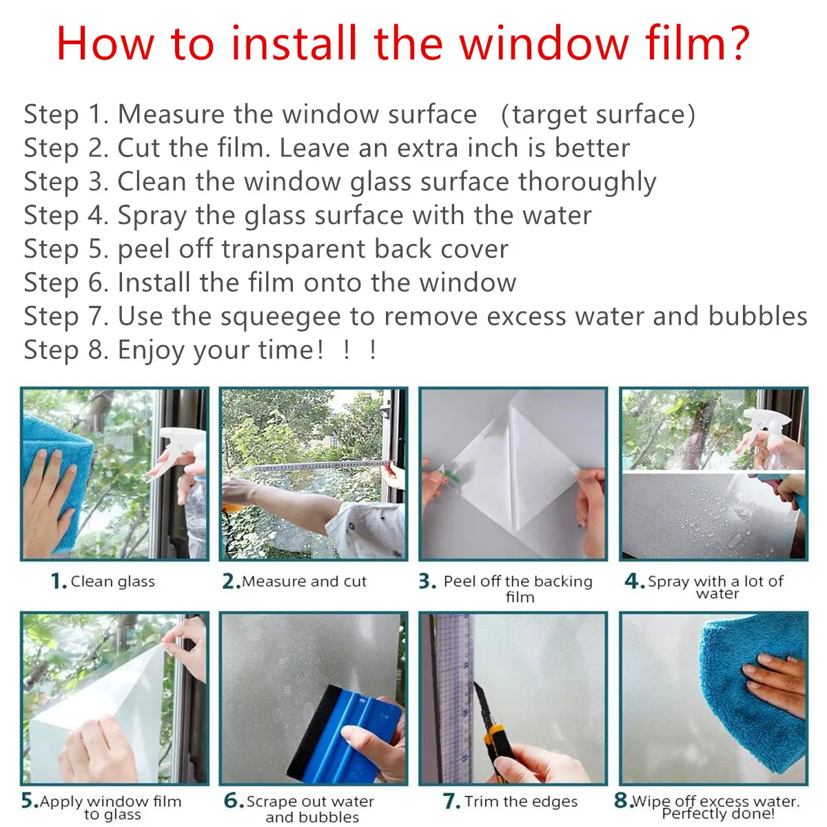 Retro Landscape Sunset Window Glass Electrostatic Stickers Removable