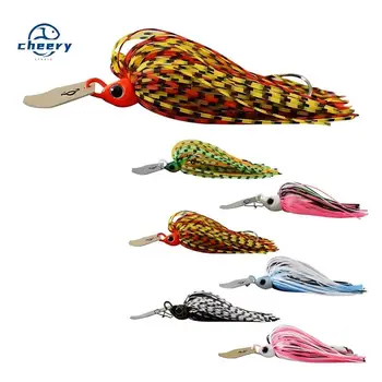 Cheery Factory Wholesale ABS Composite Sequins Jig Baffle Bearded Guy Bait 7g/9g/11g/18g/21g Luminous Simulation Marlin – Metal Jig – view 2