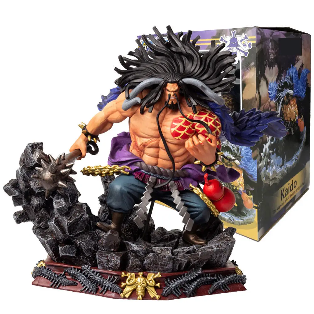 19cm Anime Figures - GK Kaido Four Emperors PVC Action Figure