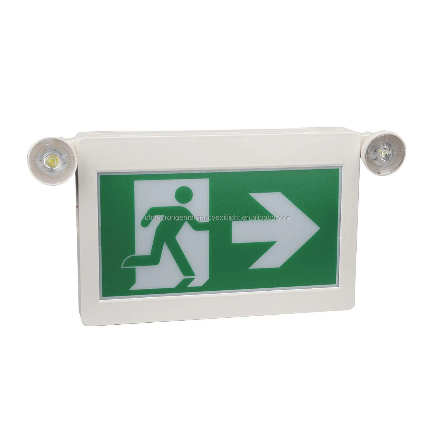 EXIT sign with Emergency Light Combo 90 minute discharge 3.5W with Battery