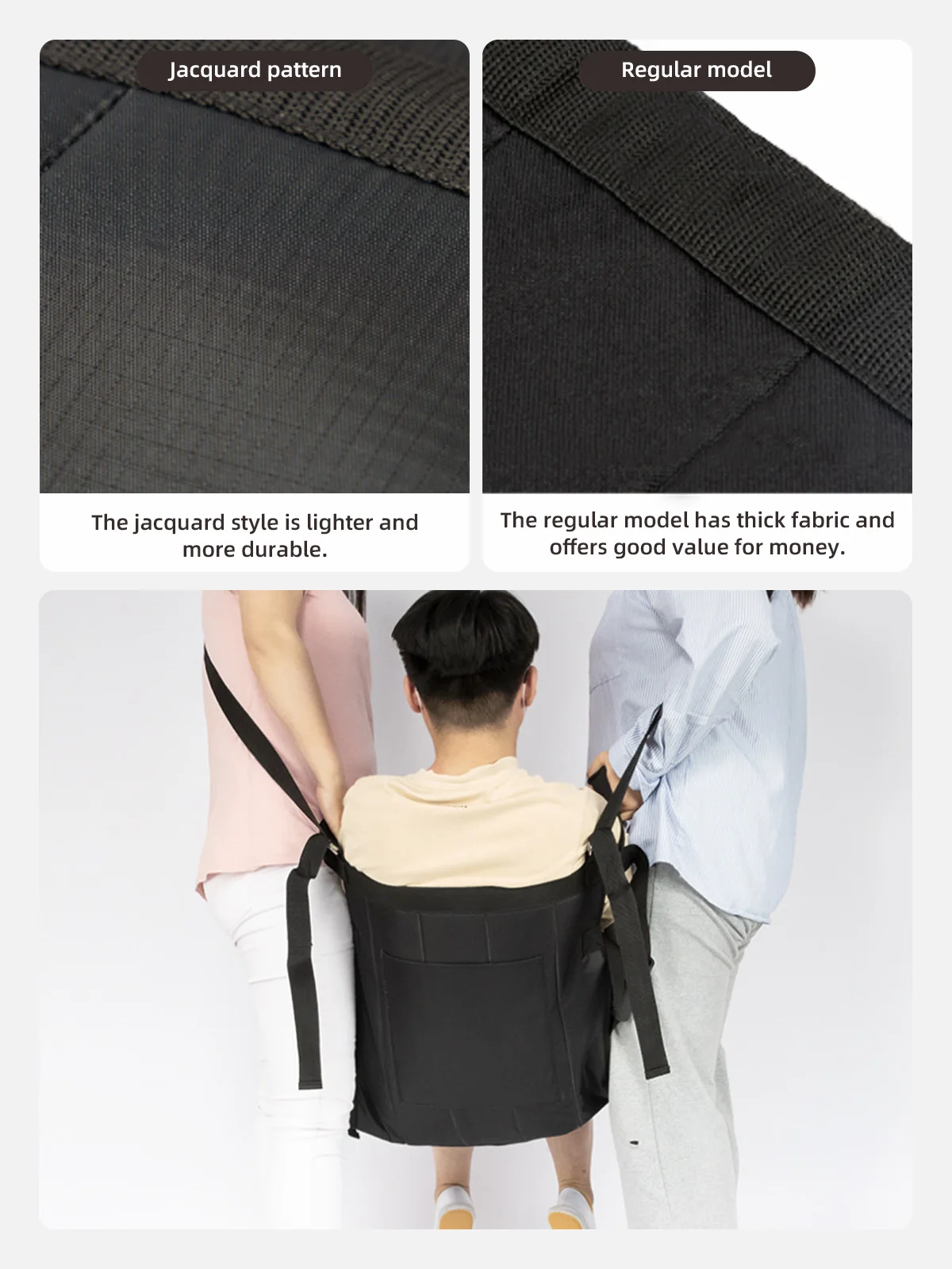 Wholesale Aidingcare PT-3611 Patient Lift Gait Belt for Elderly with N - product detail 6