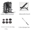 Máquina 938K-A + banco + barra de 2,2 m + discos de pesas de 155 kg