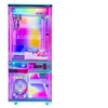 Colorful neon doll machine