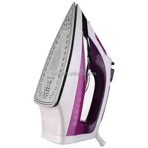 Factory Wholesale 2200W Electric Powerful Irons Garment Steamer Hand Held Steam Iron Ceramic Coating for Household Hotel Use