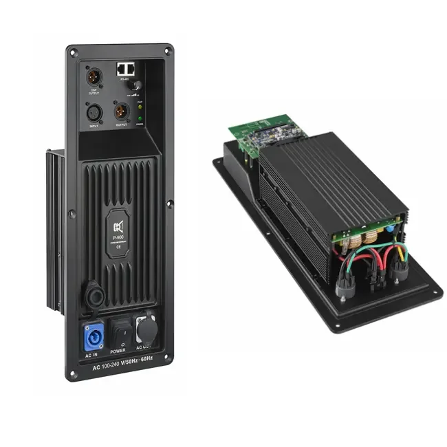 DSP Class D 1300W Big Power Outdoor Audio Equipment Amplifier Modules Speakers Board