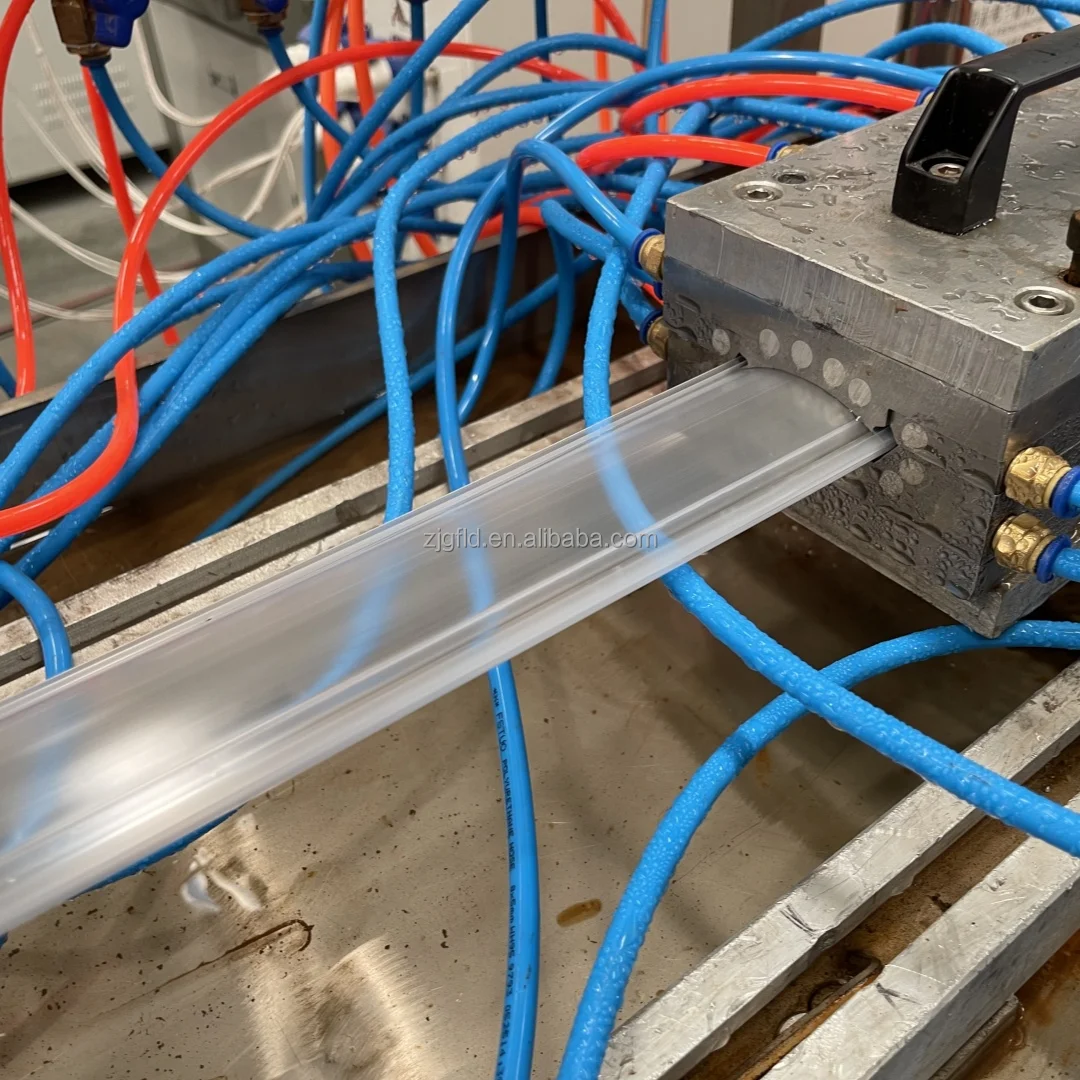 Transparent Pvc Supermarket Plastic Price Tag Extruder Making Machine