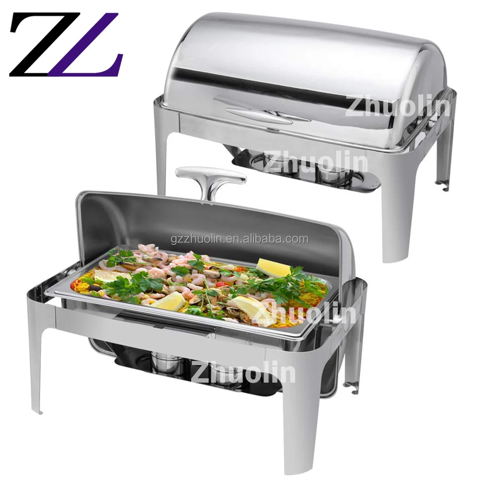 Equipos Para Restaurante Dining Room China Cabinets Buffet Items Rolling  Chafers Goal Buffet Set Food Warmer Chafing Dish - Buy Chafing Dish Buffet  Set,Buffet Set Goal,Buffet Food Warmer Sets Product on 