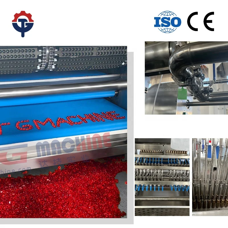 Deposit Gummy Bear Machine Small Gummy Candy Machine Gummy Candy Making Machine and Production Line