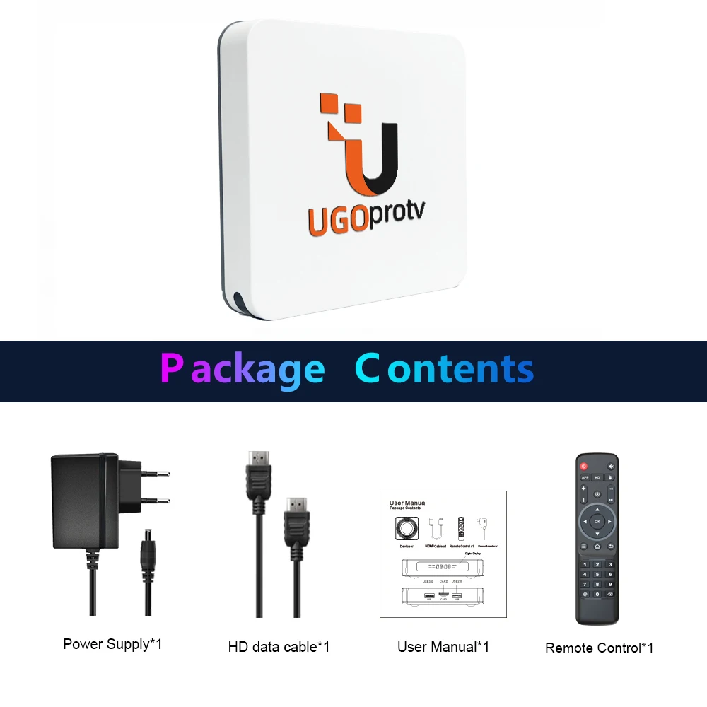 Ugo Pro 4K Smart TV Box Quality Android Set-Top Box with Fully Guaranteed Stable Performance