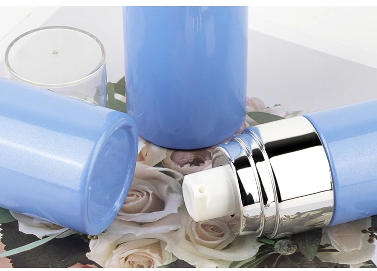 Wholesale Empty Cosmetics Cream Jar Containers Set Skincare Glass Spray Lotion Bottle With Silver Cap manufacture