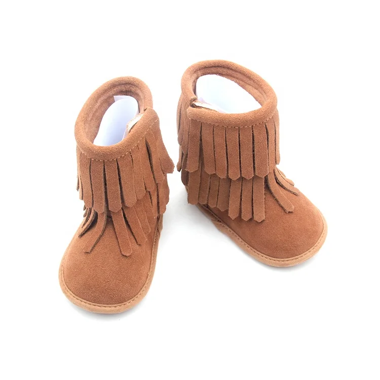 2021 New Design Winter Moccasins Boots For Unisex Baby Breathable Boots Shoes