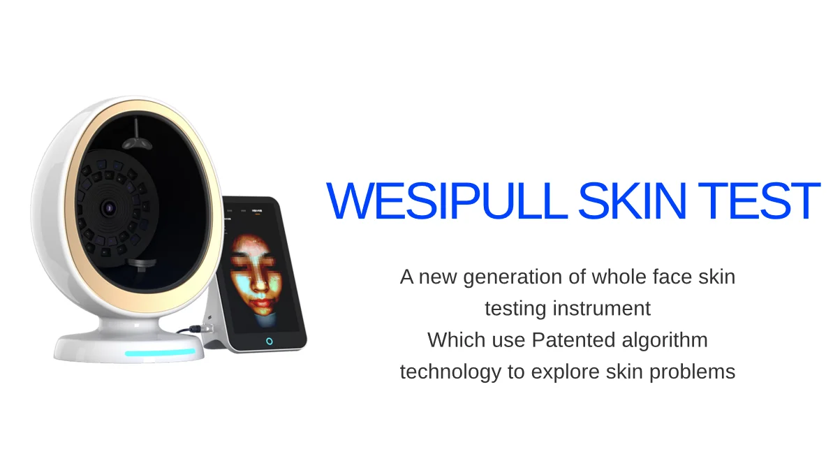 Skin Test Using Automat A New Generation of Whole Face Skin Testing Instrument 3D Digital ...