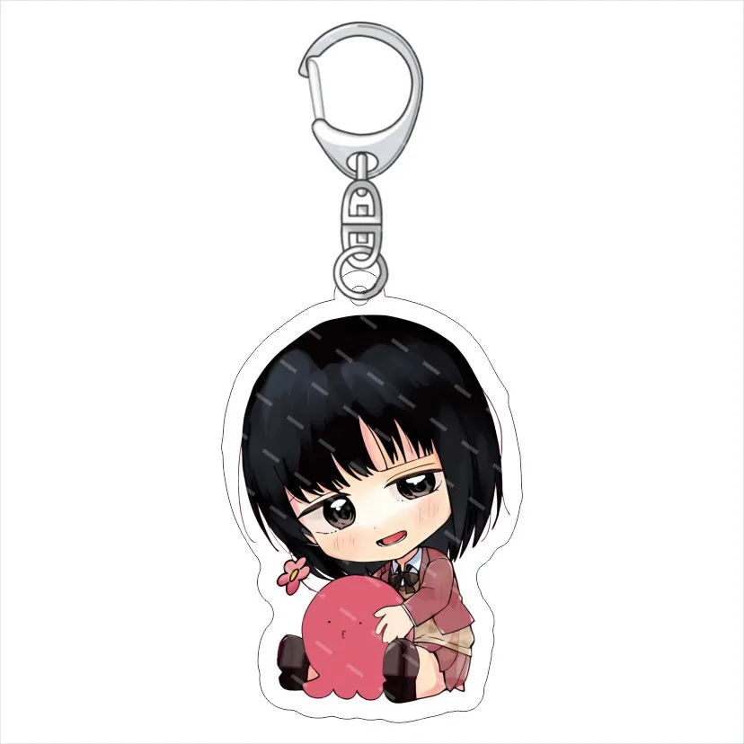 6 Styles Takopi Anime Keychain - Shizuka Kuze Takopii PVC Plastic
