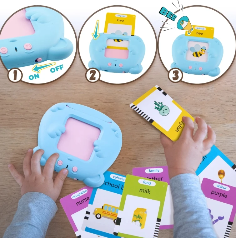 Startcan Talking Cards for Kids Educational ,224 Sight Words Talking Flash Cards