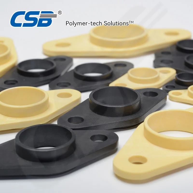 Flb510 Plastic Flange Bearings Low Tolerance Requirement For The