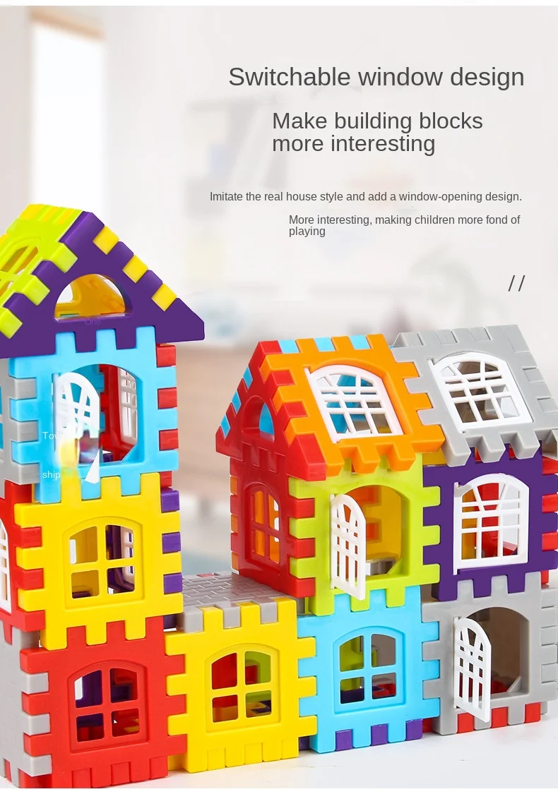 Wholesale 2023 House Building Blocks Sets Preschool Educational Toys