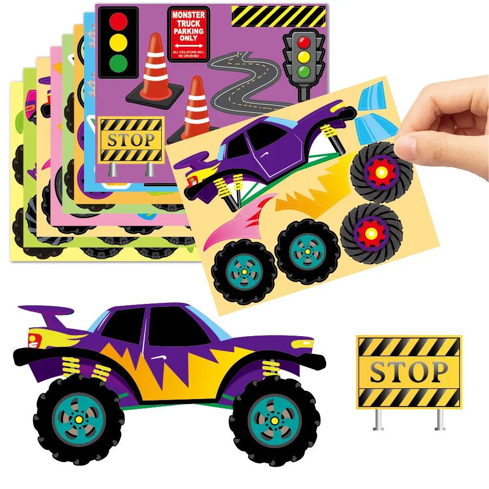 Cartoon Monster Truck | Sticker