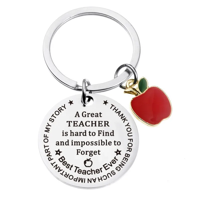 Teacher's Day Gifts Keychain Metal Appreciation Gifts For Women Teacher ...