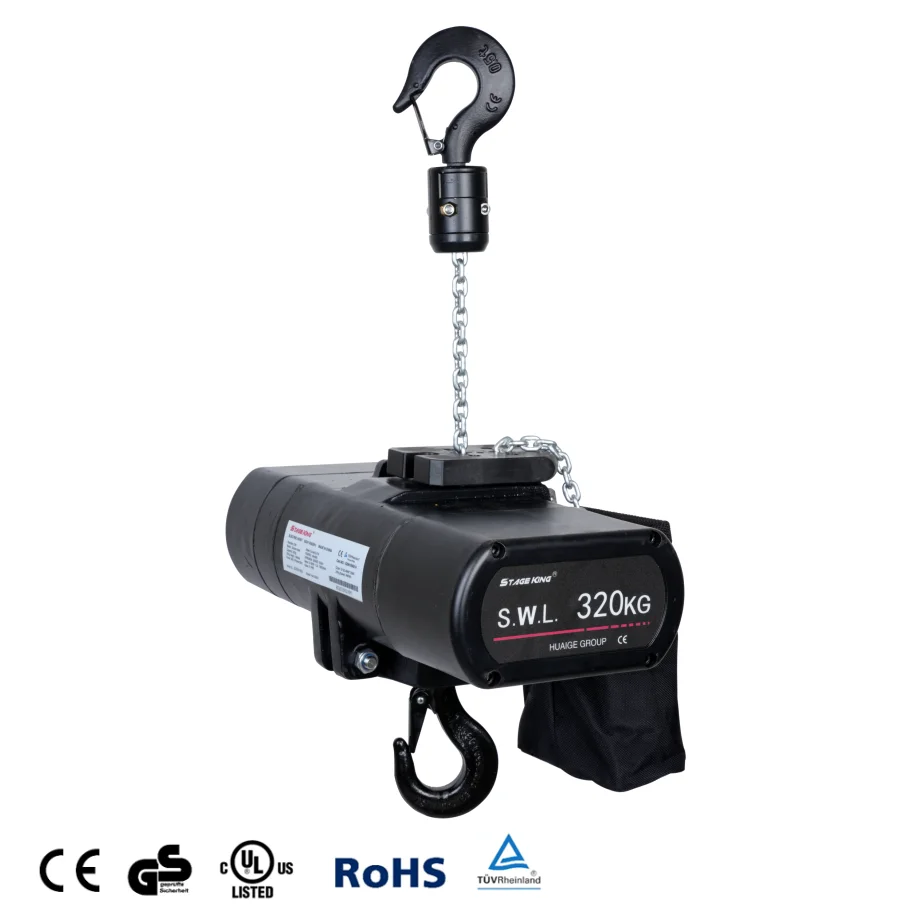 320kg Stage Electric Chain Hoist Lift Line Array Dj Speaker Lighting