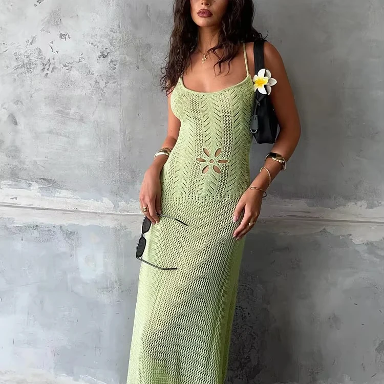 The New Listing Summer Dress Halter Sexy Club Style Elegant Evening Bodycon  Midi Dress
