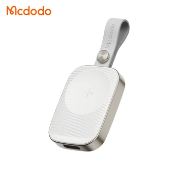Mcdodo 499 Portable Wireless Charger Anti-Loss Lanyard For Iwatch Magnetic Charging Female Usb C Charger For Apple Watch