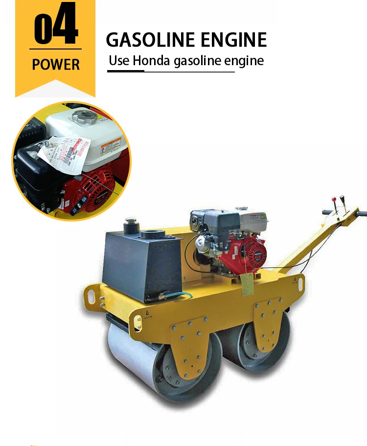 High Quality Compactor Machine Road Roller 1 2 3 4Ton Vibratory Compactor Asphalt Road Roller Construction Machine supplier