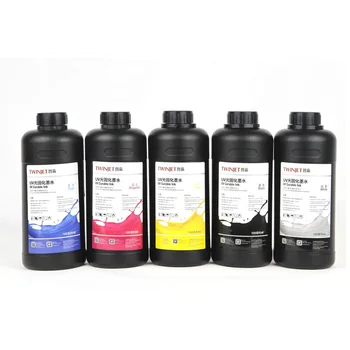Certified Digital Printing Inks I3200 Flexible UV Sticker Paper Ink CMYK Soft LED UV Ink