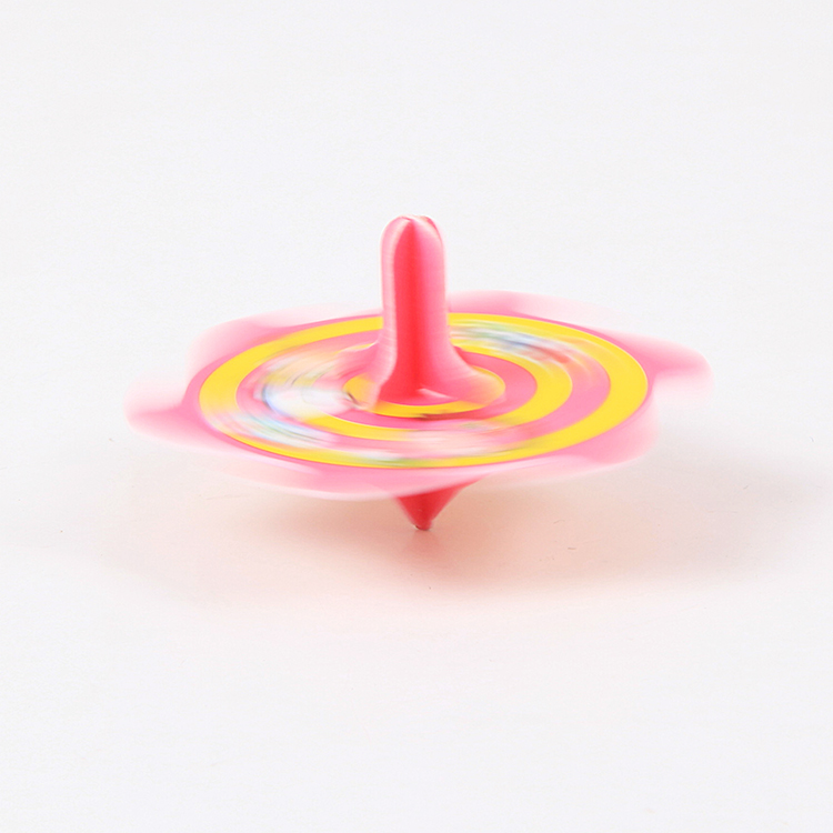 На заказ полипропиленовые пусковой установкой, Божественный волчок, игрушка Смешные Детские Классические спиннинг игрушка