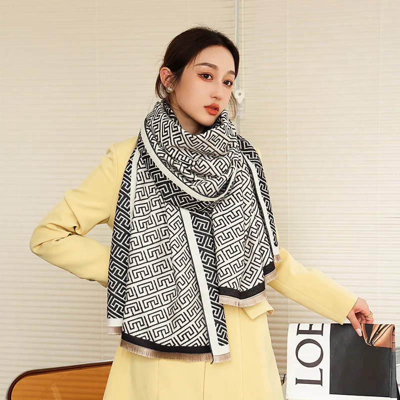 Women's Cashmere Scarf Luxury Brand