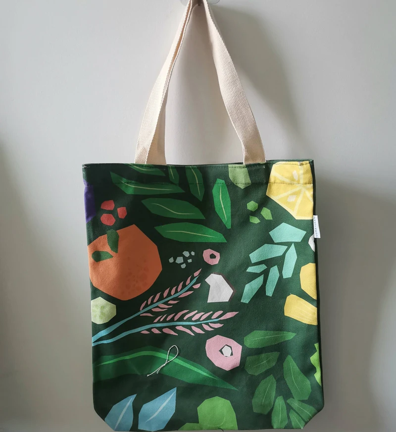 Bolsas De Tocuyo bolsa de lona con logo estampado con logo impreso