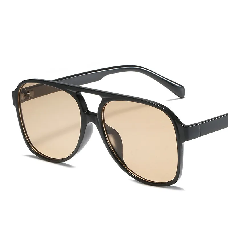Men Pilot Sunglasses Fashion Personality Cool Outdoor Driving Star Talent  Classic Retro Golden UV400 Luxury Glasses Original Box