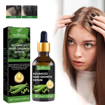 Private Label oem Advanced Hair Growth Serum Stimulate Hair Roots Nourishing Scalp Massage Oil Hair Strengthening Oil