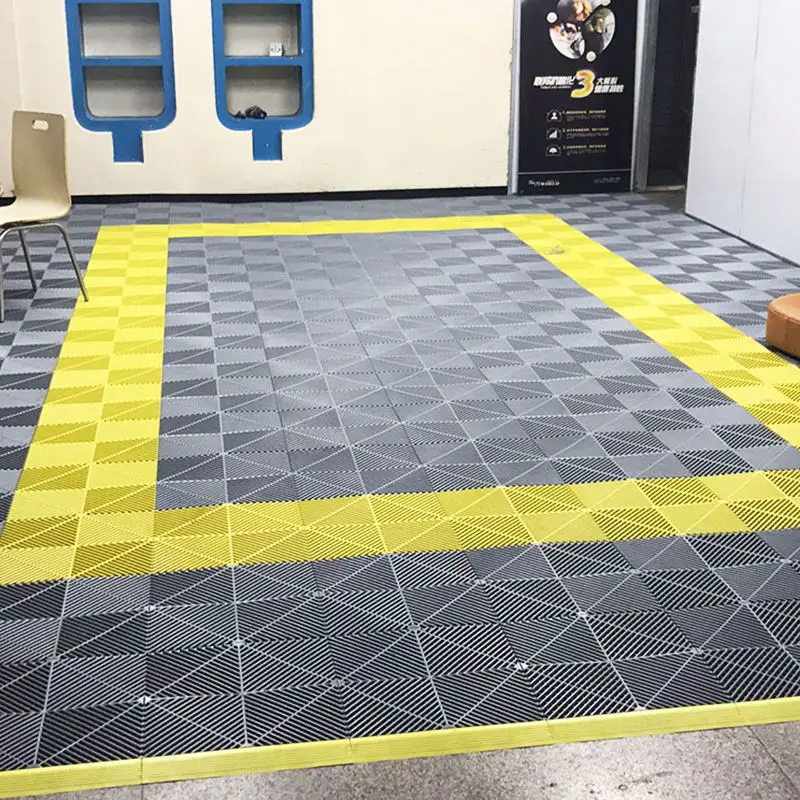 Plastic Interlocking Garage Floor Mat, 100% Full Inspection, New