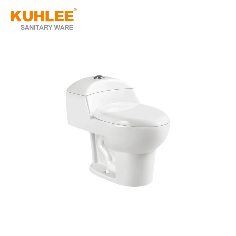 Siphonic Water Closet Ceramic Bathroom Commode Basin WC One Piece Toilet Sets Wiht Sink Bidet