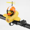 Airplane light with horn + five-star helmet orange