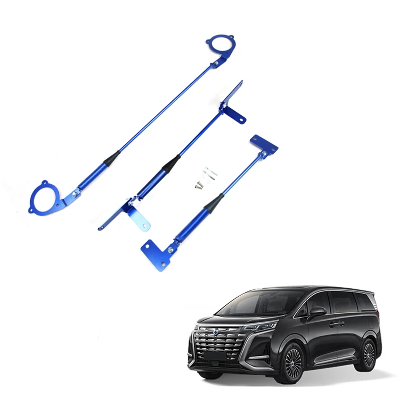 Auto Strut Tower Brace for Denza D9 Accessories Aluminum Alloy Front Tower Strut Bar Front Strut Bar Exterior Accessory