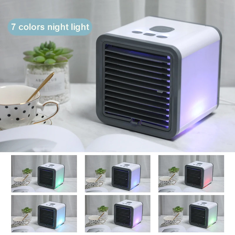 2021 New Design Usb Small Table Air Conditioner Portable Air Cooler