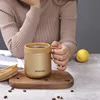 Round bottom office cup gold