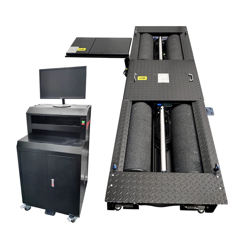 Automatic Vehicle Inspection Lane Brake Suspension Steering Tester Automotive Testing Equipment for Inspection Station