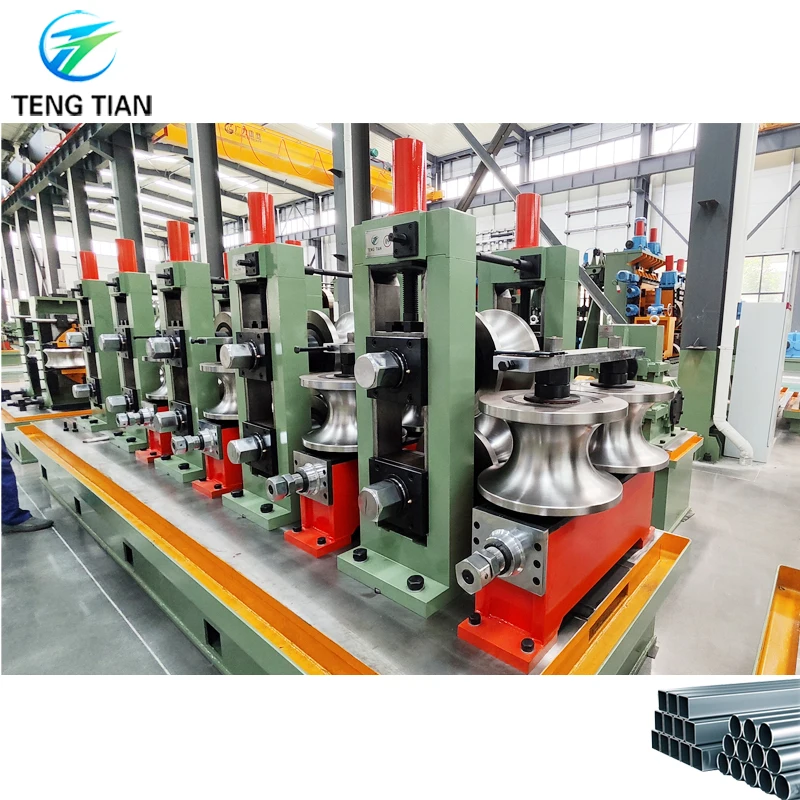 Fully Automatic Direct Forming Carbon Steel Pipe Making Machine for Roll Forming square Tube 100x100x6mm