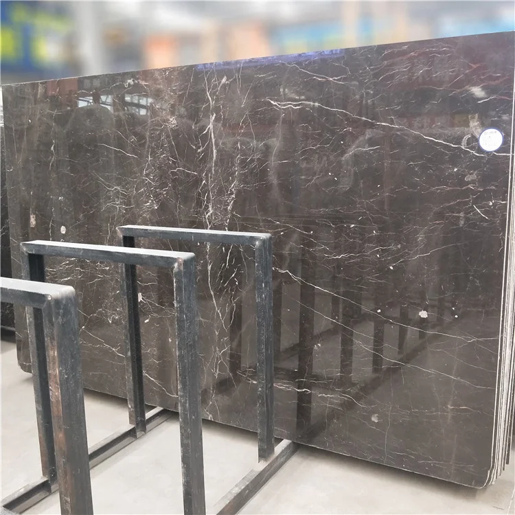 Saint Laurent Marble China Brown Tile Natural Marble PAIA Stone Graphic Design Fumigated Wooden Crate Quality Assurance and OEM