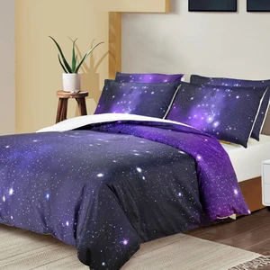 Factory Price 100% Cotton Bed Sheet 4 in 1 Hotel Luxury Beddings 3D Printed Bedsheet Sets Single Bedding Set Duvet Cover Set