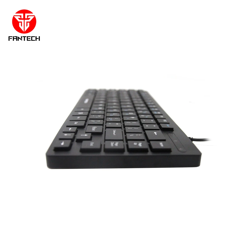 New Compact Design Multimedia TKL Office Keyboard Fantech K3M 87 Keys Multimedia Mini Slim Design Keyboard