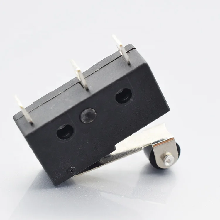 5 Interrupteurs Mini Microswitch KW11-3Z - Longue Palette 22mm - 5A 250V - Qiezu