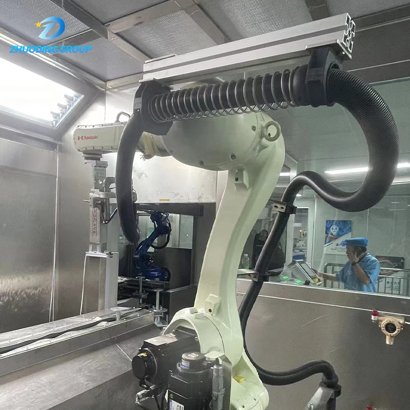 Automatic Spray Painting Production Line for Automotive Car Decoration Powder Coating Production Equipment