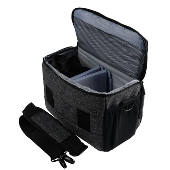 FB-CB002-G Custom Logo Shoulders Scratch-proof Photography Camera Case DSLR Basic Camera Backpack Bag with Laptop Compartment detail image