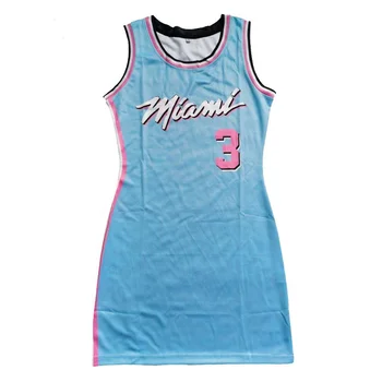 Wholesale Women's Jersey Basketball Shirt Dress - Custom Sublimation, 100%  Polyester, Logo Printing Jackets for Teams