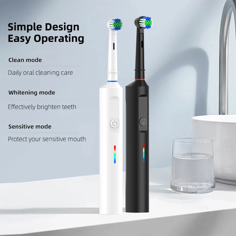 2024 Best Selling High Quality Teeth Whitening Inductive Charging electric toothbrush rechargeable for adults supplier