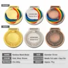 Rainbow Blank Medal