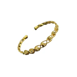 Fashion Luxury Bracelet AU750 Genuine Jewelry Pure 18K Women's Bracelet